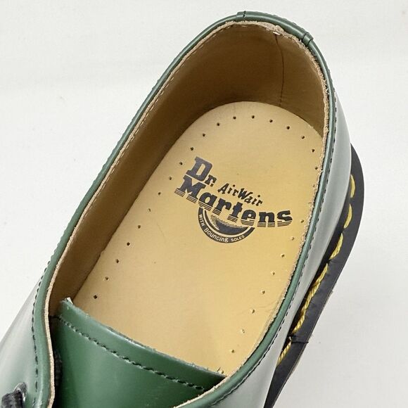 Dr. Martens 1461 Oxford Shoes Mens 9 Womens 10 Green Smooth Leather Preppy main image 13